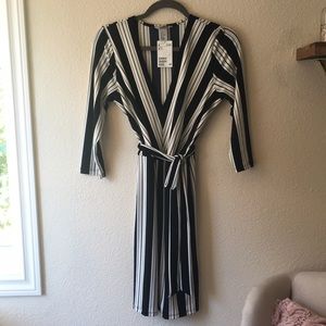Striped Business Casual Dress